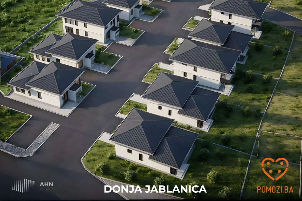 Pomozi.ba najavilo početak izgradnje kuća u Donjoj Jablanici za porodice pogođene poplavama